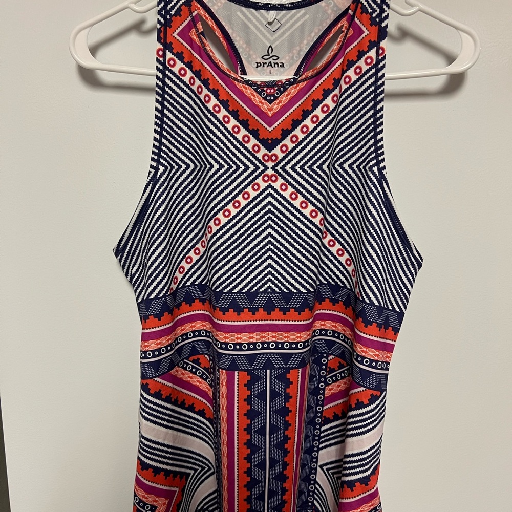 Prana tank top Aztec size large